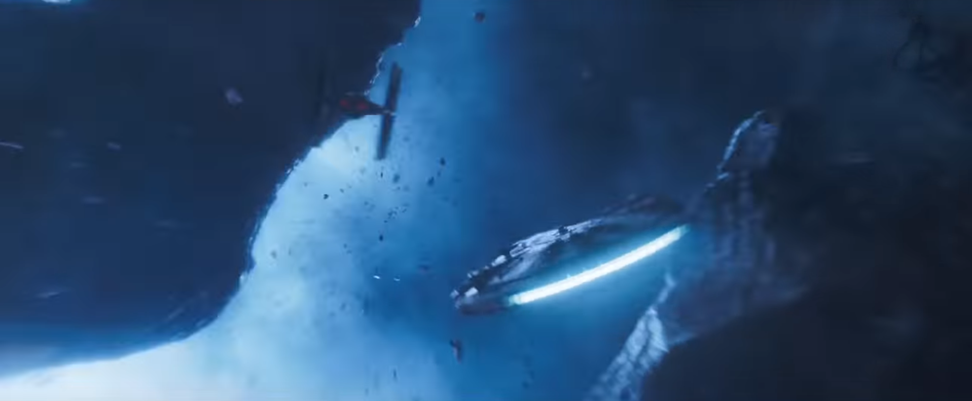 A Kessel Run jelenet a Han Solo filmből.